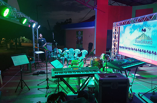 Montaje de escenografías